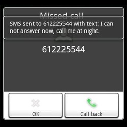 Automatically reply to calls, messages with AutoReply app for the G1