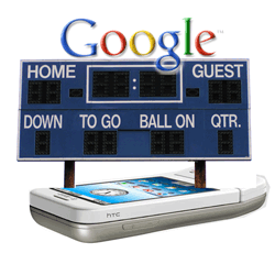 Google scores big with Scoreboard App
