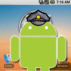 Android widget support poses security risk
