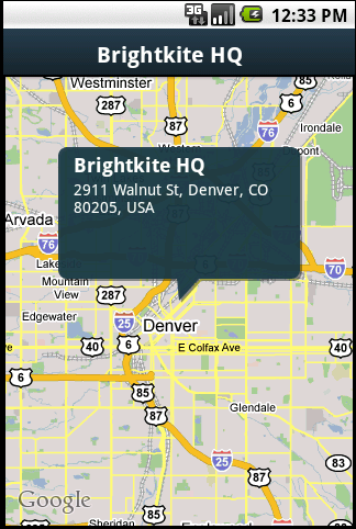 Brightkite app now available in the Android Market