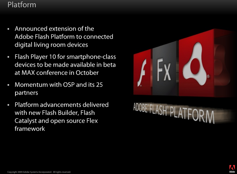 Adobe Flash 10 coming to Android in October