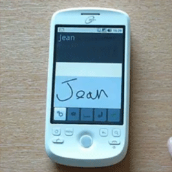 Handwriting technology for Android gets video demo