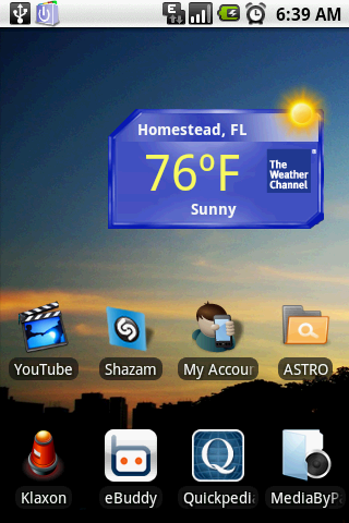 Weather Channel puts barcode on-screen so viewers can download Android app