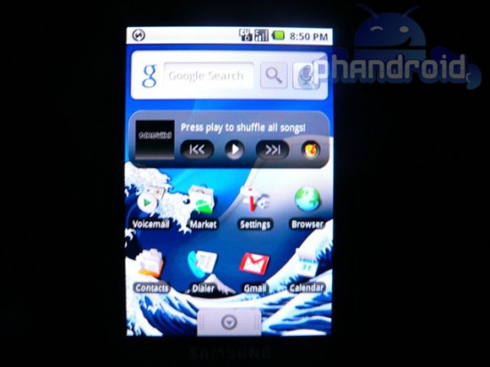 Photos of a Samsung Android phone headed for Sprint emerge