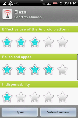 What do you think of the Android Developers Challenge Winners?