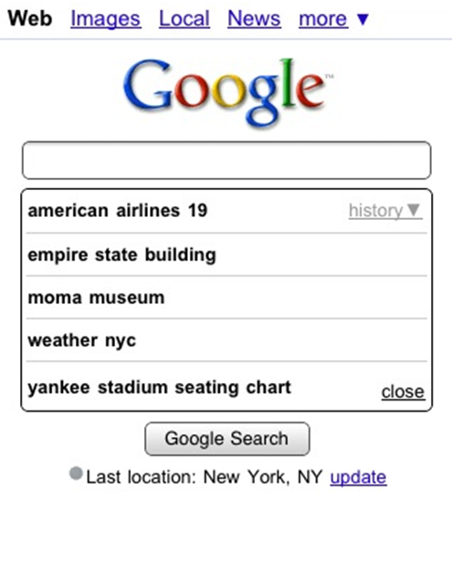 Google debuts Search filtering, syncing, and localizing for Android