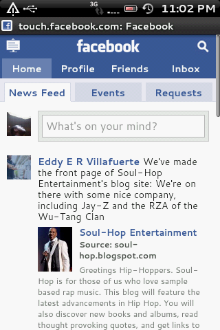 Facebook launches touch-friendly website for smartphones
