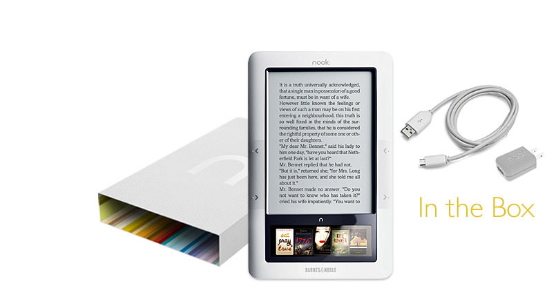 Barnes & Noble debuts its Android eBook reader “Nook”