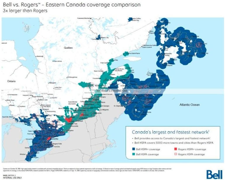 Leaked Bell documents tell Rogers there’s a map for that