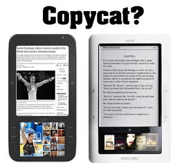 Lawsuit threatens the holiday release of Barnes & Noble “Nook” ereader