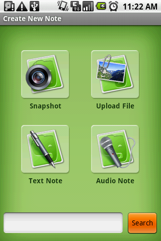 Tips: Use Android’s “share” feature to quickly save to Evenote, 3Banana, etc.