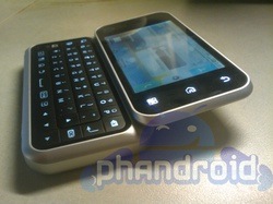 Leaked images detail the Motorola Backflip, rumored to be heading to AT&T