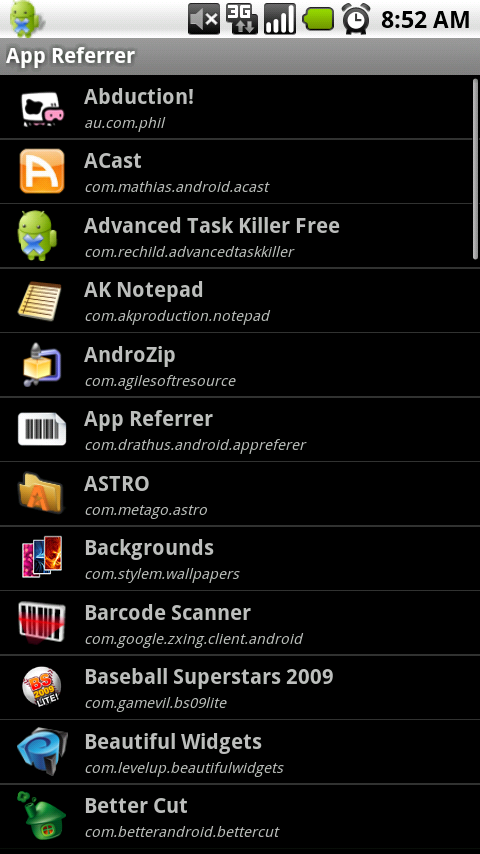 App Referrer allows others to be directed to Android apps