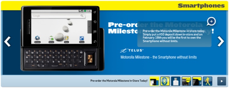 Droid gets multitouch in Maps, Canada gets Milestone starting Feb. 18