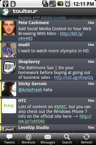 Touiteur will eventually be the Best Android Twitter App (Exclusive video preview)