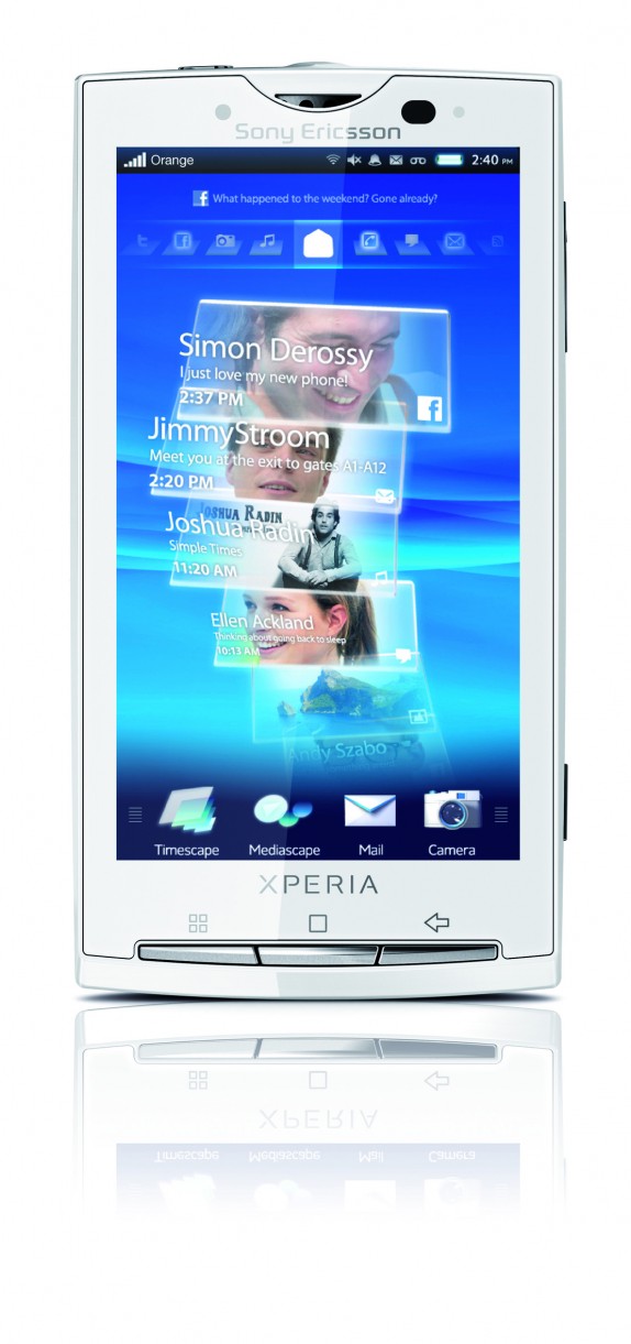 Sony Ericsson XPERIA X10 coming to Orange UK in April
