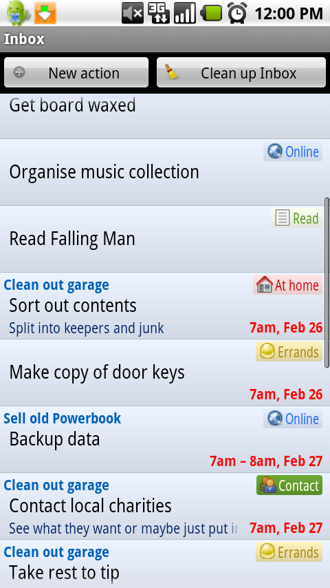 [UPDATE] Shuffle is a free productivity app with GTD geeks in mind