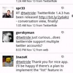 tweetsride