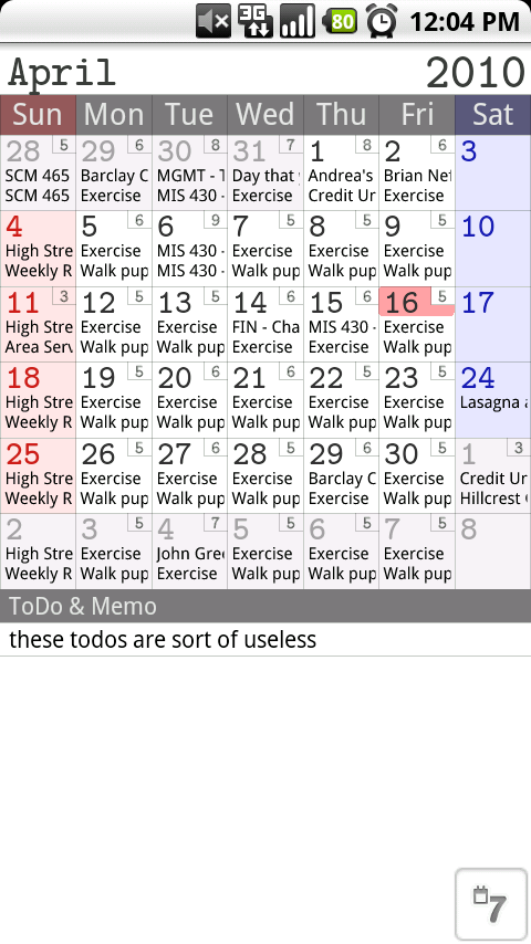 Jorte is a promising Android calendar replacement [App Reviews]
