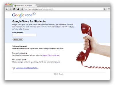 Google Voice invites now available to anyone in the U.S. with a .edu e-mail
