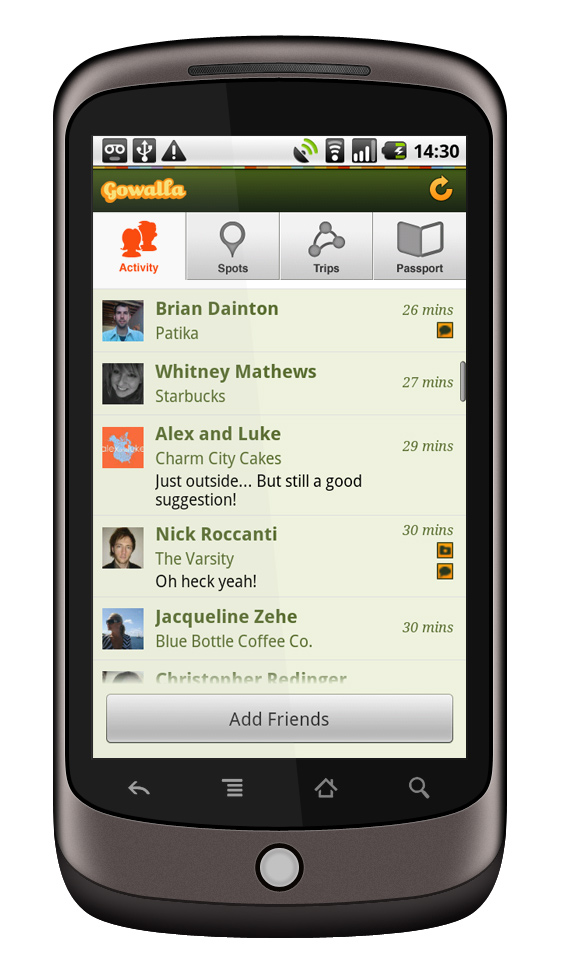 Gowalla 2.0 adds comments, links to Facebook/Twitter, and photo sharing