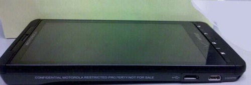 Motorola Droid Shadow: Another image revealed & more specs